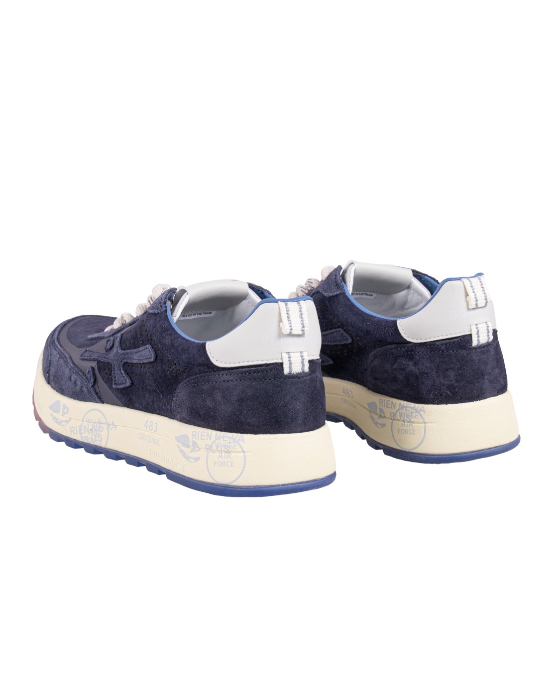 shop PREMIATA  Scarpe: Premiata Sneakers "Nous".
Altezza suola 3,5 cm.
Fusbet Interno 28,7 cm.
Composizione: SUOLA: 70% EVA 30% GOMMA TOMAIA: 15% TPU 45% NY 15% PA 20% PELLE DI VITELLO FODERA: 86% PELLE DI CAPRA 14% PU.
Made in Vietnam.. NOUS-7222 number 5767417